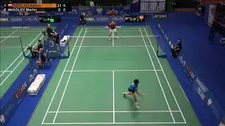 Interesting rally - Adrian Dziolko vs Martin Kolev - ECC 2018