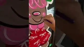 Gingerbread Magic! 🎄🍬 Window Painting Fun at Ivy Kids Young Ranch