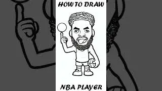 🏀HOW TO DRAW NBA PLAYER /Anthony Towns/New York Knicks/procreate painting/~🏀 #nba #drawing