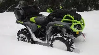 2021 CanAm Outlander XMR. Snow and Forest Service Roads 2.