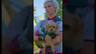 Carlos and Dude ❤️🤍🐾 #descendants #descendants2 #carlos #dude #cameronboyce #carlosdevil
