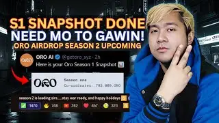 ORO Airdrop Season 1 Snapshot + Guild Task Full Guide |  UPCOMING SEASON 2