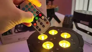 как программировать подсветку ADJ VPAR