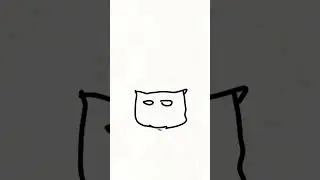 Creature changes shape everytime it blinks #animation #toothless #art #shorts #shortsfeed