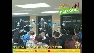 EXPLODING BALLOON WALL GRABD OPENING CABANG BARU BANK BRI - ART PN BALLOON 08158819432, 08569909112