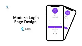 Modern Login Page Design | Flutter Mobile App Speed Code