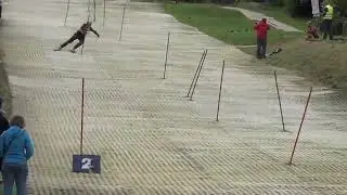 Ski Race dry slope Record by James Sieber