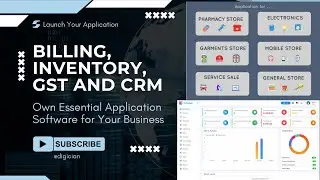 Launch your own Invoicing, Billing & Inventory Management System with GST | Delta POS and CRM