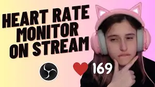 НАЙ-БЪРЗИЯТ HEART RATE MONITOR TUTORIAL!!! (OBS)