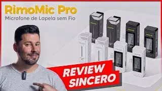 Microfone lapela SEM FIO RimoMic Pro 7RYMS (CELULAR E PC) | Review Sincero