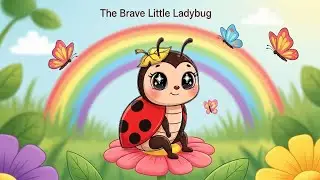 🎵 The Brave Little Ladybug — So Small, So Bright! | Happyland Rhymes| Kids Rhymes