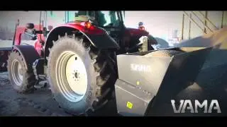 VAMA ETH215L hiekoitin kauha + MF5613, sand spreader