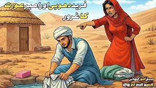 Farid Dhobi Aur Ameer Aurat Ka Ghmand | Islamic Moral Story | Wasi Voice