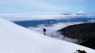 Solo attempt to traverse from Mount Cokely to Arrowsmith - From sea (lake) to sky
