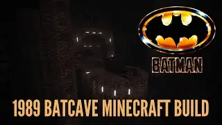 Minecraft (1989) Batcave | Cinematic Tour