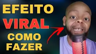 NOVO EFEITO VIRAL (SCARY SMILE) VEJA COMO FAZER!