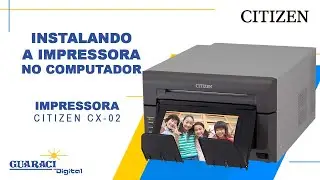Instalando a impressora Citizen CX-02 no computador