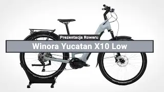 Rower Elektryczny Damski Winora Yucatan X10 Low - Prezentacja roweru