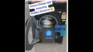 Samsung Front 12 KG washing machine || SmartThings App || Hidden Features #samsung #washingmachine