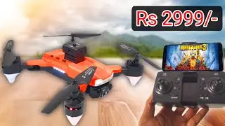 Best Dual Camera Foldable Drone With Wi-Fi App Control & Brushless Motor | Quadcopter