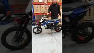110cc Semi - Automatic Pit Bike, Dirt Bike, 4 Speed, Sports Exhaust