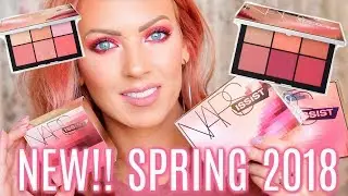 Палетки румян NARS Wanted, наборы для губ Powermatte и хайлайтеры | Обзор и свотчи