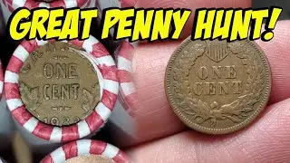 GREAT PENNY HUNT! - (COIN ROLL HUNTING PENNIES!)