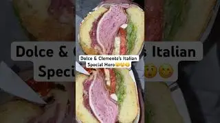 ИТАЛЬЯНСКИЙ ГЕРОЙ DOLCE & CLEMENTE: Сэндвич на все времена! #шорты #еда