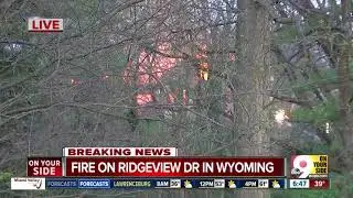 Fire in Greater Cincinnati suburb Wyoming