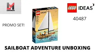Lego Ideas Sailboat Adventure 40487 Unboxing