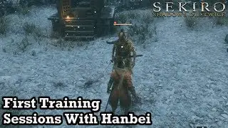 Sekiro Shadows Die Twice - First Training Sessions With Hanbei The Undying