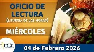 Oficio de Lectura de hoy Miércoles 4 Febrero de 2026 l Padre Carlos Yepes l Católica l Dios