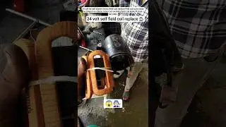 24 volt ka self starter motor field coil replace field coil fitting starter motor repair full review