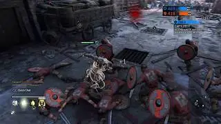 For Honor: Berserker Does Infinite Combo On Minions