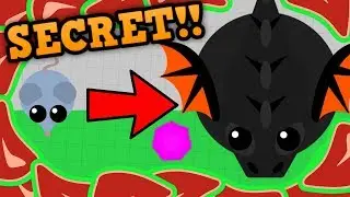 SECRET WAY TO GET BLACK DRAGON!! // Mope.io Best Strategy (without luck)