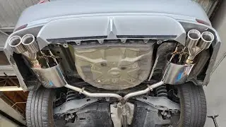 Tsudo Quad Tip Catback Exhaust Sound | 2018&ndash;2022 Toyota Camry 2.5L