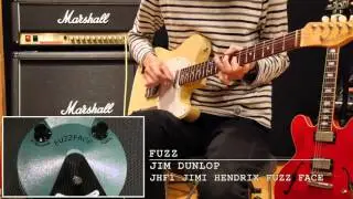 Jim Dunlop / JHF1 Jimi Hendrix Fuzz Face「特集：歪みエフェクターのトリセツ」