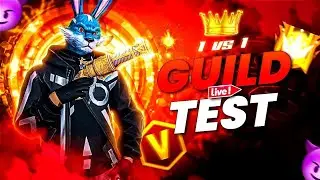 FF LIVE TOP 1 GUILD TEST 1VS4 I ROAD TO 1KON LIVE #fflive#ffguildtest#ffliveguildtest#viral#freefire