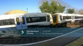 *TONE* class 376015+014 and class 465048+049 at maze hill