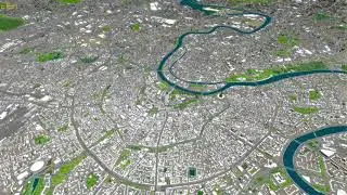 Moscow, Russia - complete 3D Model of the city and surrounding area