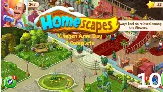 HomeScapes Kitchen Area Day 5 Complete | #gaming #mobilegame #homescapes #games