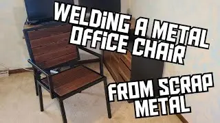 Basic Welding Fabrication: Building An Office Chair From Scrap