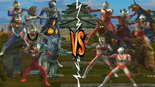 ウルトラマン JUSTICE VS ULTRAMAN JACK, BEMSTAR VS GOMORA, TYRANT VS ACE, GAIA VS GOLZA #ウルトラマン #ultraman 