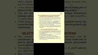 CELL-ADHESION MOLECULES: SELECTINS, MUCINS, INTEGRINS, AND IG-SUPERFAMILY PROTEINS....
