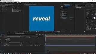 Text Reveal Animation/GIF using GifGun in After Effects