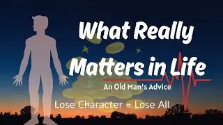 Lose Money Lose Nothing | Health and Character Quote | Motivational Wisdom