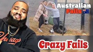 AMERICAN REACTS на лучшие австралийские провалы | Aussie Only Fails