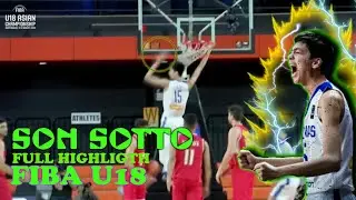 U18 FIBA BASKETBALL KAI SOTTO FULL HIGHLIGTHS
