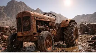 (ASMR) ABANDONED for 70 Years: Restoring a Rusted Tractor with an EXPLODED Engine