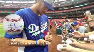 autograph meaning